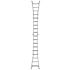 22 ft. Reach Aluminum 5-in-1 Multi-Position Pro Ladder with Powerlite Rails 375 lbs. Load Capacity Type IAA Duty Rating