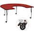 Flash Furniture Red Kids Table