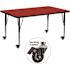 Flash Furniture Red Kids Table