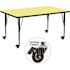 Flash Furniture Yellow Kids Table