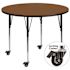 Flash Furniture Oak Kids Table