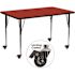 Flash Furniture Red Kids Table
