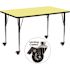 Flash Furniture Yellow Kids Table