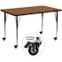 Flash Furniture Oak Kids Table