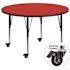 Flash Furniture Red Kids Table