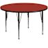 Flash Furniture Red Kids Table