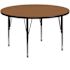 Flash Furniture Oak Kids Table