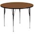 Flash Furniture Oak Kids Table