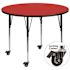 Flash Furniture Red Kids Table