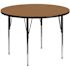 Flash Furniture Oak Kids Table