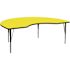 Flash Furniture Yellow Kids Table