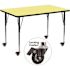 Flash Furniture Yellow Kids Table