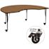 Flash Furniture Oak Kids Table