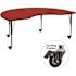 Flash Furniture Red Kids Table