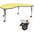 Flash Furniture Yellow Kids Table