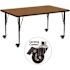 Flash Furniture Oak Kids Table