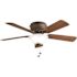 Hampton Bay Hawkins 44 in. LED Oil Rubbed Bronze Ceiling Fan with Light Kit