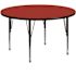 Flash Furniture Red Kids Table