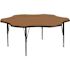 Flash Furniture Oak Kids Table
