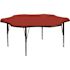 Flash Furniture Red Kids Table