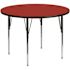 Flash Furniture Red Kids Table