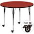 Flash Furniture Red Kids Table