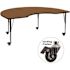 Flash Furniture Oak Kids Table