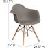 Carnegy Avenue Moss Gray Side Chair
