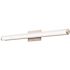 27-Watt 34.19 in. Brushed Nickel Integrated LED Vanity Light Bar with Selectable Color Temperature 3000/3500/4000K
