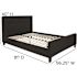 Flash Furniture Black Full Platform Bed