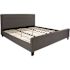 Carnegy Avenue Dark Grey King Platform Bed