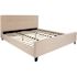 Carnegy Avenue Beige King Platform Bed
