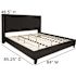 Carnegy Avenue Black King Platform Bed