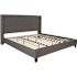 Carnegy Avenue Dark Grey King Platform Bed