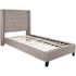 Flash Furniture Light Gray Twin Platform Bed