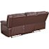 Flash Furniture Brown LeatherSoft Standard Sofa