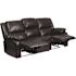 Flash Furniture Black LeatherSoft Standard Sofa