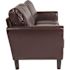 Flash Furniture Brown LeatherSoft Standard Sofa
