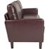 Flash Furniture Brown LeatherSoft Standard Sofa
