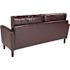 Flash Furniture Brown LeatherSoft Standard Sofa