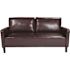 Flash Furniture Brown LeatherSoft Standard Sofa