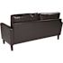 Flash Furniture Black LeatherSoft Standard Sofa