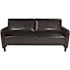 Flash Furniture Black Leather Standard Sofa