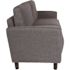 Flash Furniture Dark Gray Fabric Standard Sofa