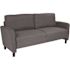 Flash Furniture Dark Gray Fabric Standard Sofa