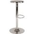 Carnegy Avenue 31 in. Bar Height Chrome Bar Stool