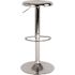 Carnegy Avenue 31 in. Bar Height Chrome Bar Stool