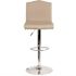 Carnegy Avenue 32.5 in. Beige Fabric Bar Stool
