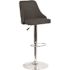 Carnegy Avenue 32.5 in. Black Fabric Bar Stool
