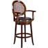 Carnegy Avenue 28 in. Bar Height Expresso Bar Stool